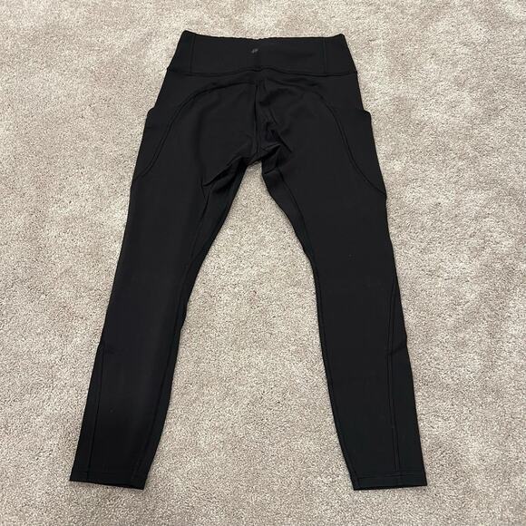 Athleta‎ Women's Ankle Length Black Legging with Pockets Size Small - Picture 9 of 10